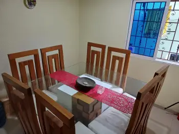 Comedor en madera de roble