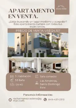 Apartamentos en venta en las americas.