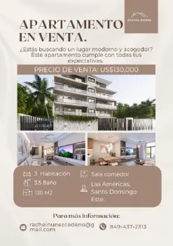 Apartamento en venta en las americas.
