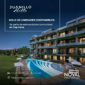 Apartamento de 2 habitaciones en venta en juanillo.