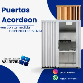 Puertas acordeon