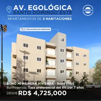 Apartamentos en venta con bono vivienda aplicado
