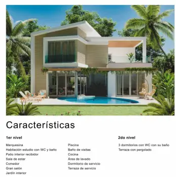 Vendo hermosa villa residencial en la estancia
