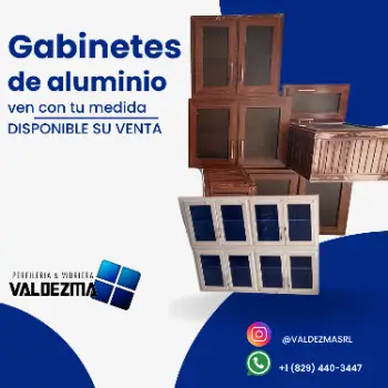 Gabinetes de aluminio