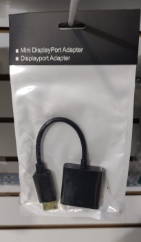Adaptador displayport a vga