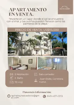 Apartamento en venta en juan dolio.