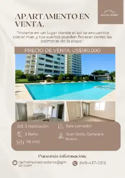 Apartamento en venta en juan dolio.