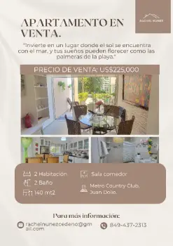 Apartamento en venta en juan dolio.