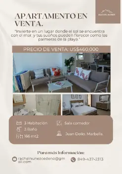 Apartamento en venta en juan dolio.
