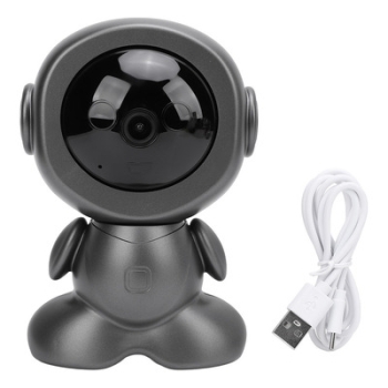 ???? cámara de seguridad robot 1080p hd – inteligente divertida y pote
