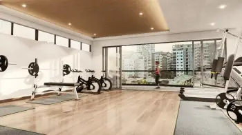 Hermoso apto en venta en torre residencial en naco