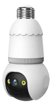 Cámara de seguridad wifi 4mp tipo bombilla