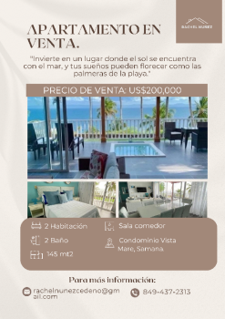 Apartamento en venta en samaná.
