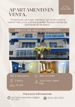 Apartamento en venta en juan dolio.
