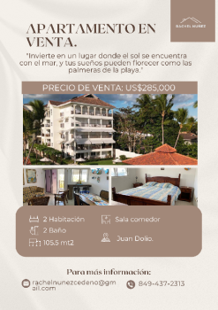 Apartamento en venta en juan dolio.