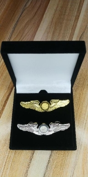 Pin de alas para piloto