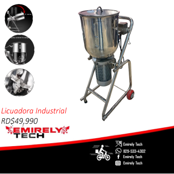 Licuadora trituradora para cocina industrial