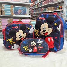 Mochila escolar de minnie mouse