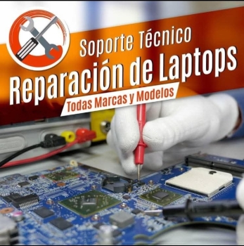 Reparaciones de laptops todos los modelos y marcas