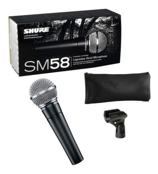 Micrófono shure sm58  en santo domingo este