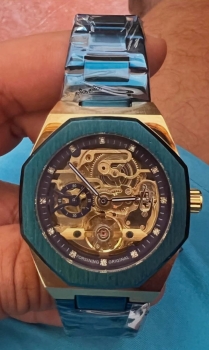 Reloj forsining automatico corazon abierto ace/inox