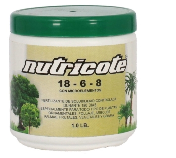 Nutricote fertilizante para un mejor follaje hojas mas verdes