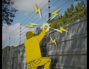 Cerco eléctrico con alarma inteligente