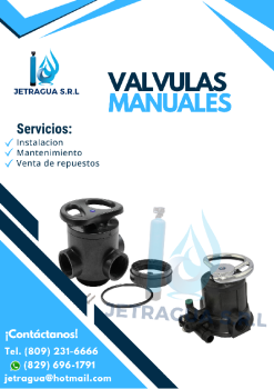 Valvulas manuales
