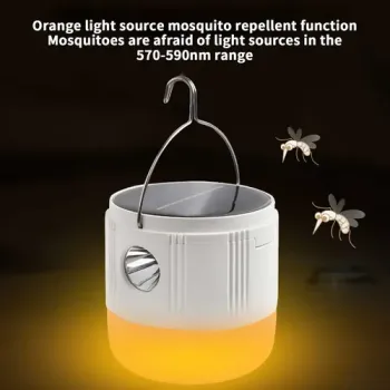 Lampara led recargable para acampar