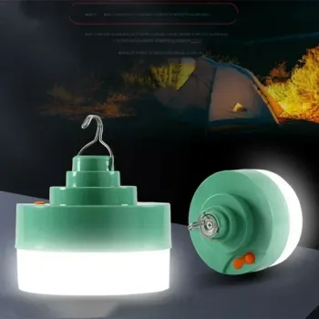 Bombillo led 100w recargable portatil con iman
