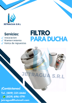 Filtro para ducha