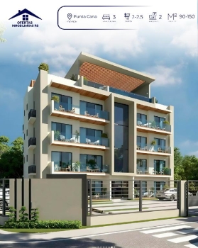 Proyecto  de apartamentos de 2 habitaciones ubicados en punta cana