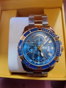 Reloj invicta pro diver acero inoxidable cristal mineral fechero