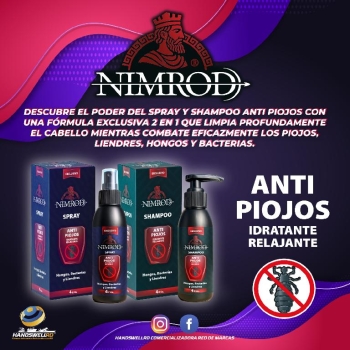 Shampoo y spray contra piojos y liendres