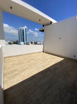 Moderno penthouse en venta en el sector de mirador norte santo domingo