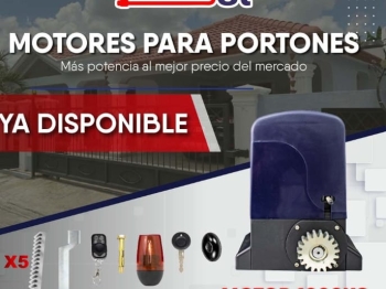 Motores eléctricos para portones de marquesina