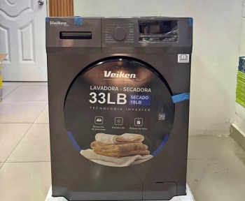 2en1 lavadora/secadora veiken. en santo domingo norte