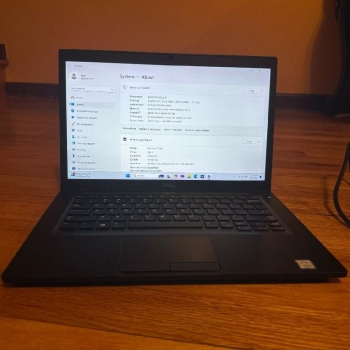 Laptop dell 7490 touch
