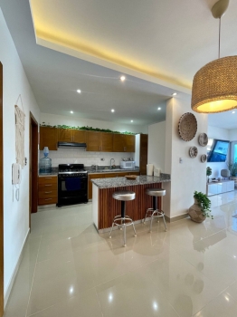 Apartamento amueblado en alquiler – alma rosa santo domingo este