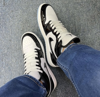 Tenis sneakers nike air jordan 1 low se concord original