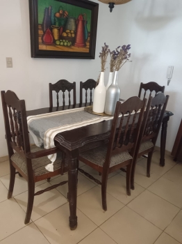 Comedor en caoba en santo domingo dn