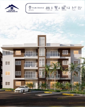 Apartamentos modernos con línea blanca