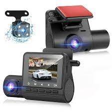 Camara para vehículo con 2 lentes