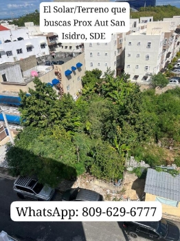 Solar/terreno de 382 metros en venta sector regina aut san isidro sde