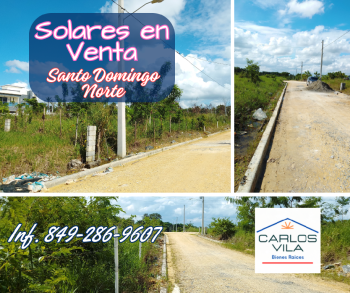 Solares en venta en villa mella santo domingo norte