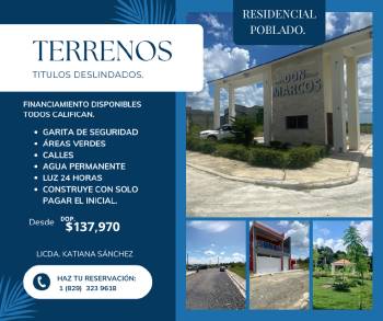 Tus solares en descuento