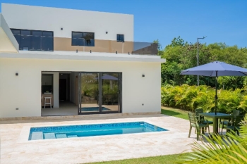 Vendo hermosa villa en playa nueva romana