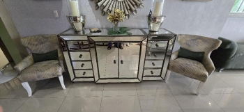 Credenza de espejos 8 gavetas en santo domingo dn