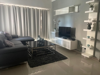 Apartamento amueblado 2 hab en gazcue