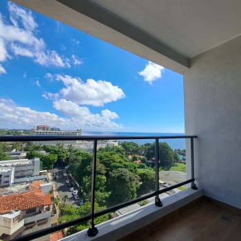 Apartamento con línea blanca en alquiler en gazcue